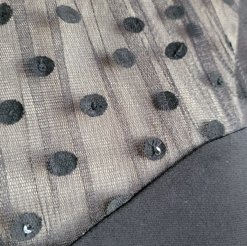 MIGNON black cocktail sheath dress vintage - Picture 5 of 12